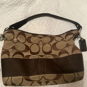 COACH brown bag